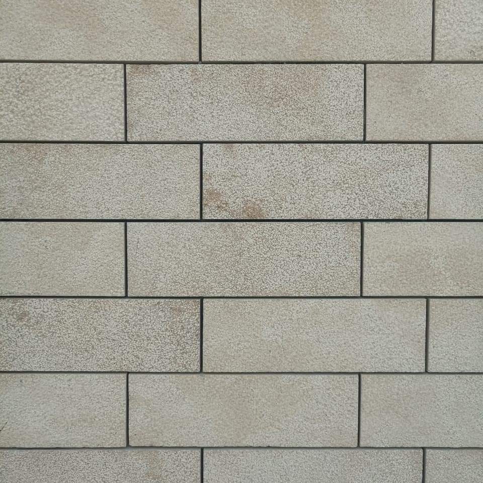 Pierre de Taza Beige/Gris de Tranche Bouchardé