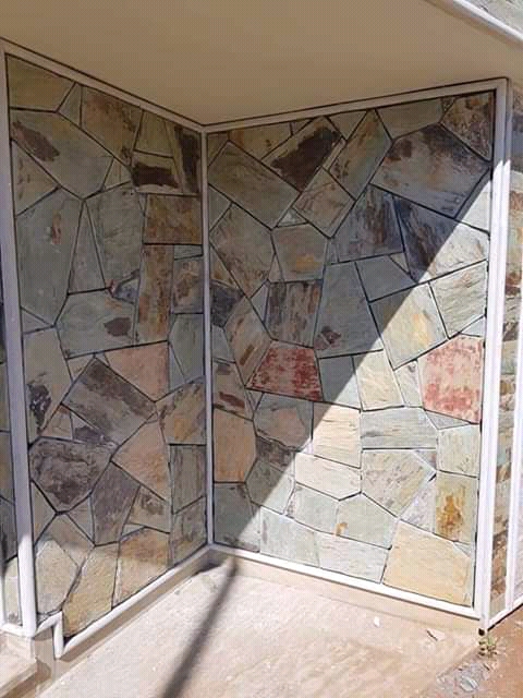 Pierre de Taza Beige/Gris de Taille de Bloc Kartbond