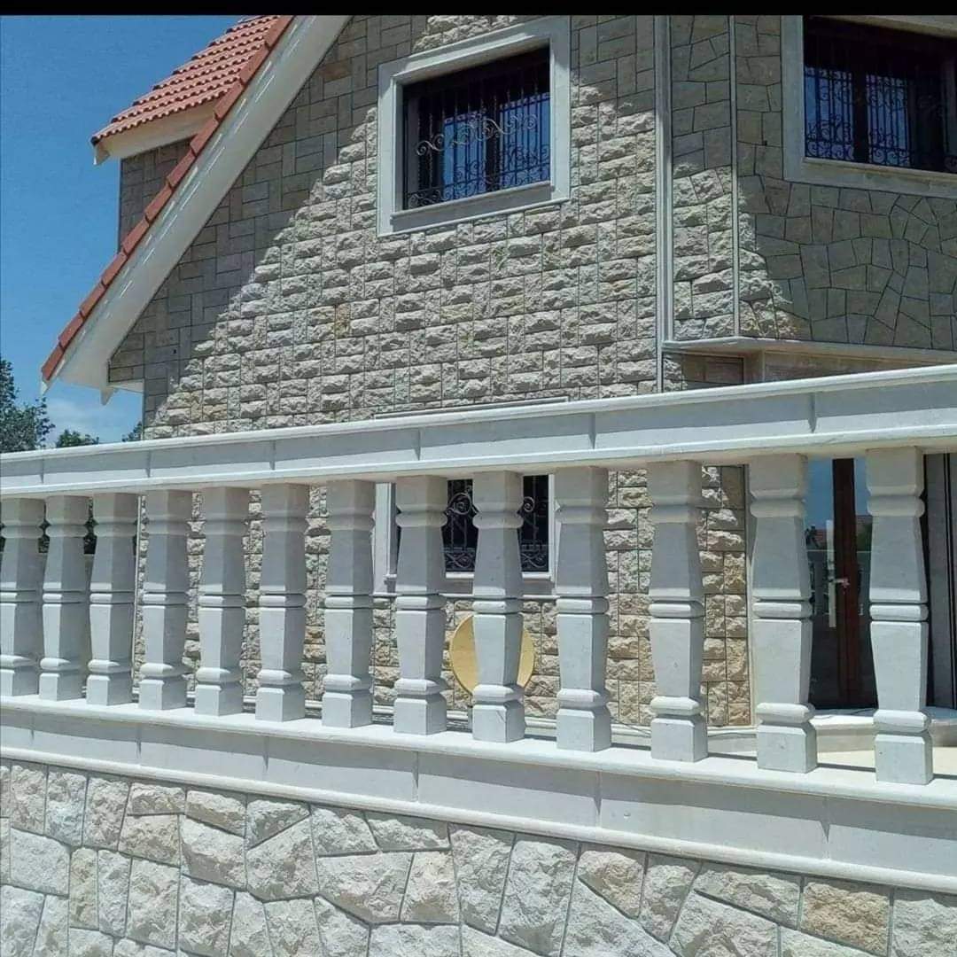 Pierre de Taza Beige/Gris de Taille de Bloc Kartbond